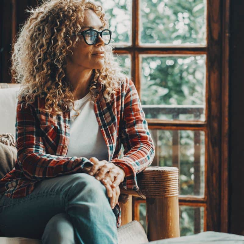 woman thinking